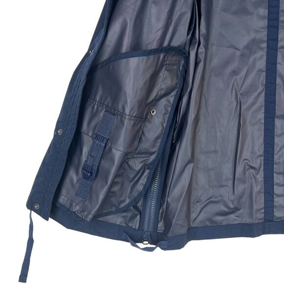 New Sempach Men US L Blue Jacket Hooded Coat Breathable Adjustable Windbreaker - Picture 10 of 16